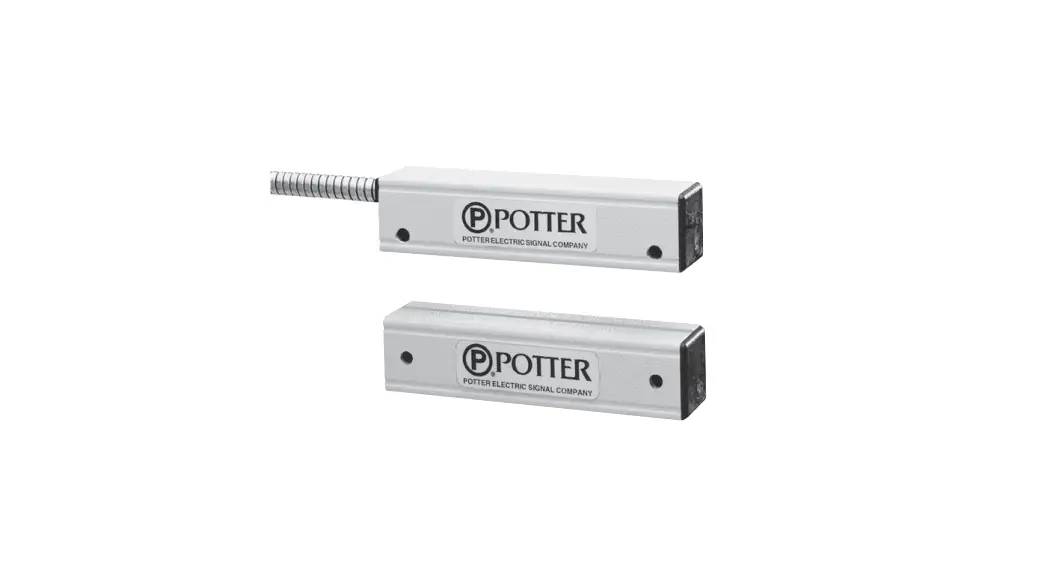 Potter Hsc-1 High Security Contact Switch Instruction Manual Potter Hsc-1 High Security Contact Switch Instruction Manual