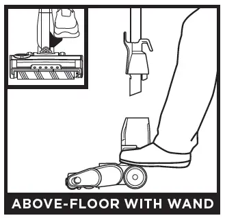 ABOVE-FLOOR WITH WAND