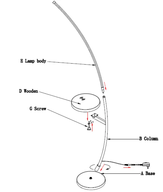 lite-source-LS-83562BLK-LED-Portable-Lamp-FIG-2