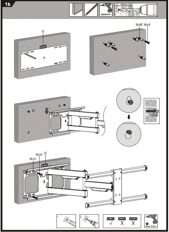 PureMounts-PM-FM50-600-Full-Motion-LED-LCD-TV-Wall-Mount-fig- (4)