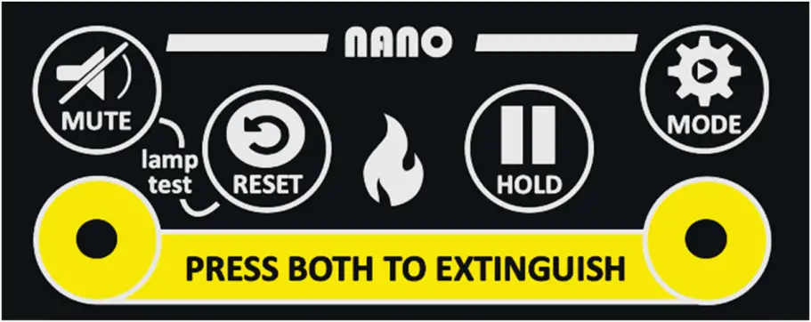 N2KB NANO - CONTROL BUTTONS