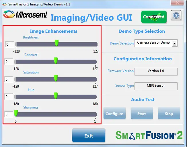Microsemi DG0723 SmartFusion2 Imaging and Video Kit MIPI CSI 2 - SmartFusion2 Imaging and Video MIPI CSI 16