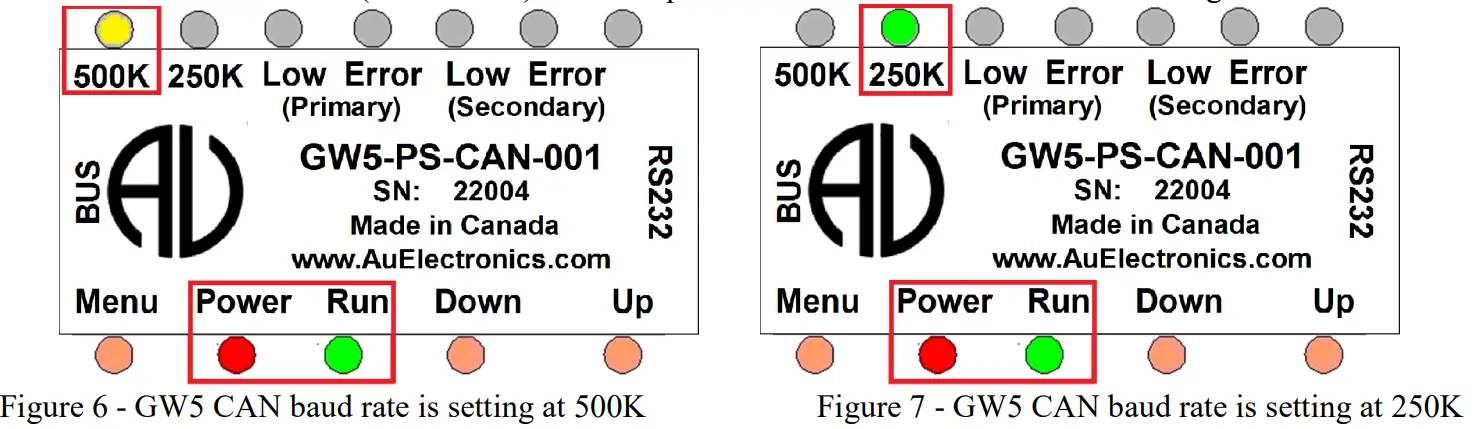 Au Group Electronics GW5-PS-CAN-001 Gateway Device - figure 6
