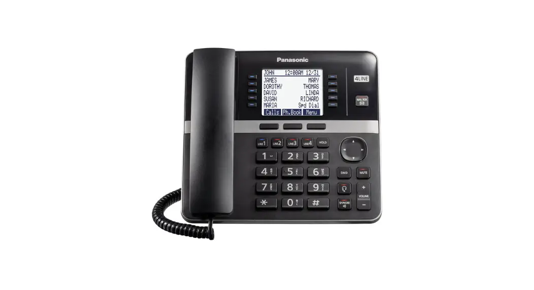 Panasonic Kx-tgw420 4-line Phone Home Office User Manual