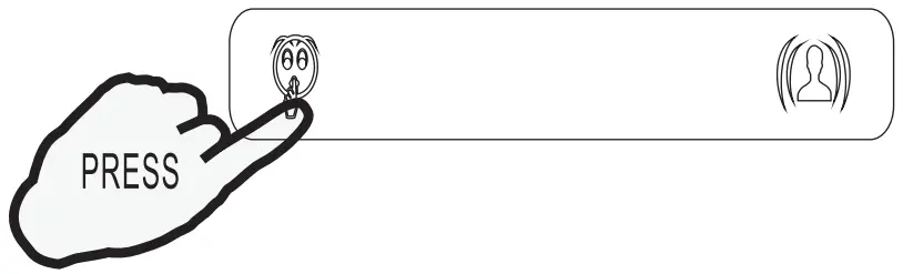 perfect aire 3PAMSH36B SZW Remote Contro - Quiet indicator