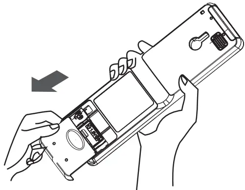 perfect aire 3PAMSH36B SZW Remote Contro - Remove the battery cover
