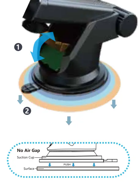 ZeeHoo ZCF30 Fast Wireless Car Charger - FIG 1