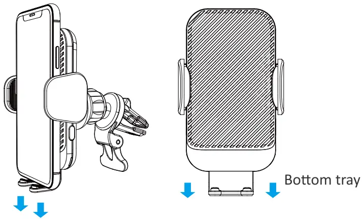 ZeeHoo ZCF30 Fast Wireless Car Charger - FIG 2
