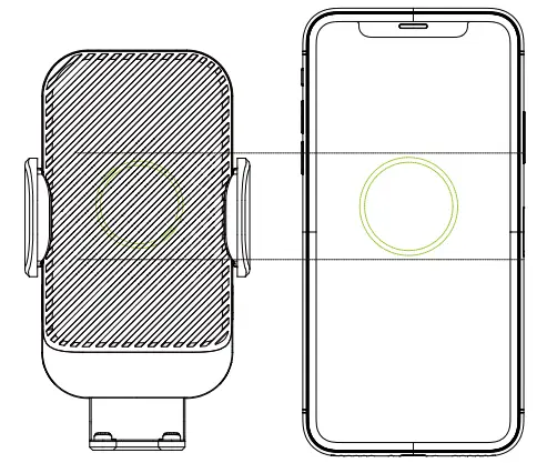 ZeeHoo ZCF30 Fast Wireless Car Charger - FIG 3