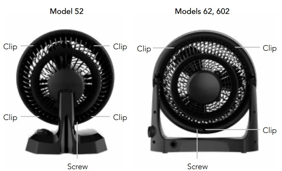 VORNADO X2-Series Whole Room Air Circulator- CLEANING