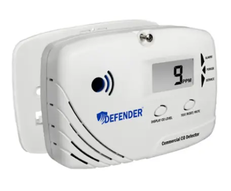 Defender Cd8180 Battery Powered Commercial Co Detector User Guide