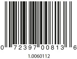 ACU-RITE Rain Gauge -bar code