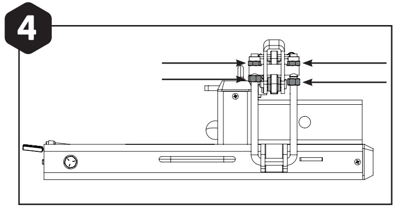 SARIS 4430 Swing Away Hitch Rack Adapter 2 inch -figure 5
