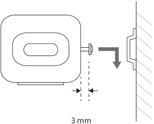 Wall mounting with screws only 04