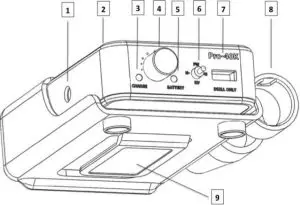 LURACO PRO-40K Nail Drill - Understanding the drill controller