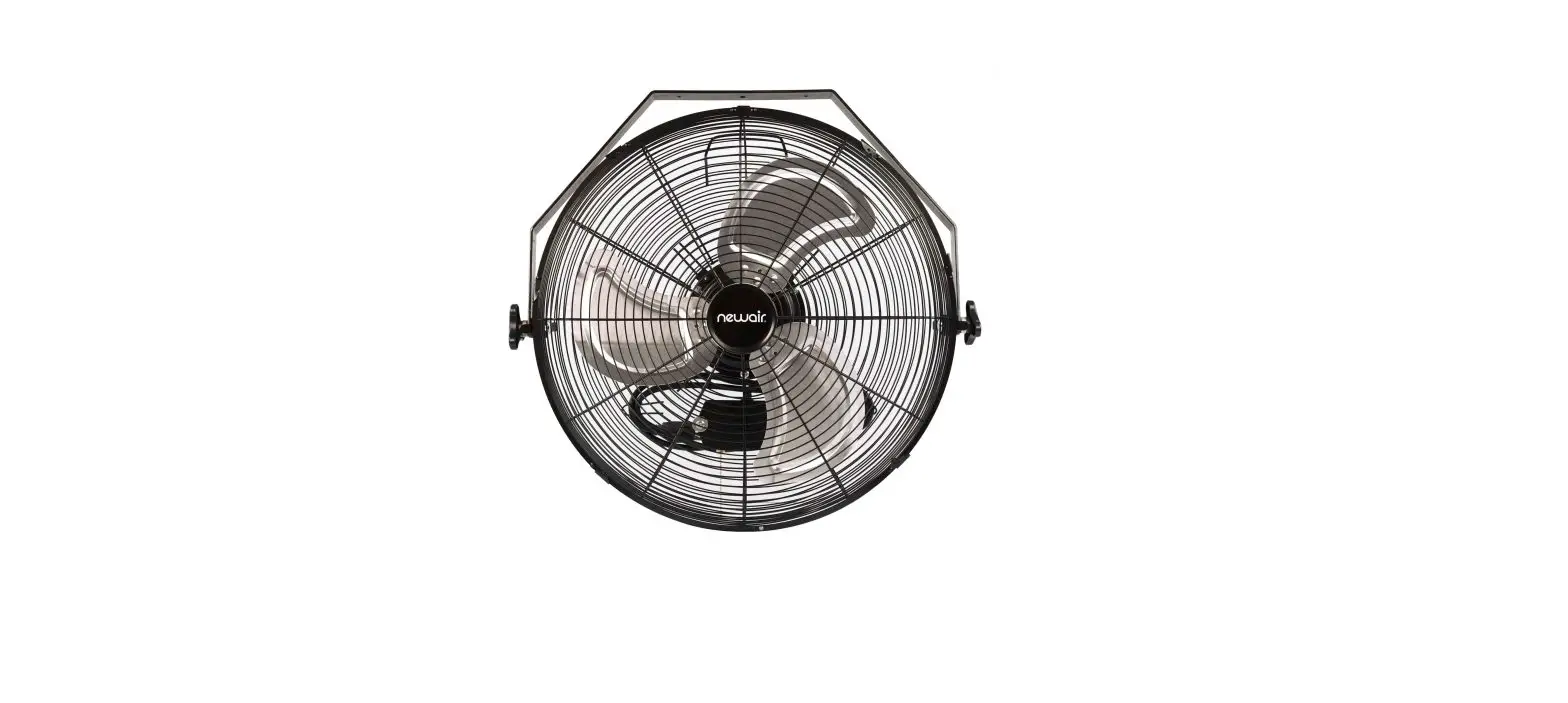 Newair Windpro18w 18-inch High-velocity Wall Mounted Fan Owner's Manual