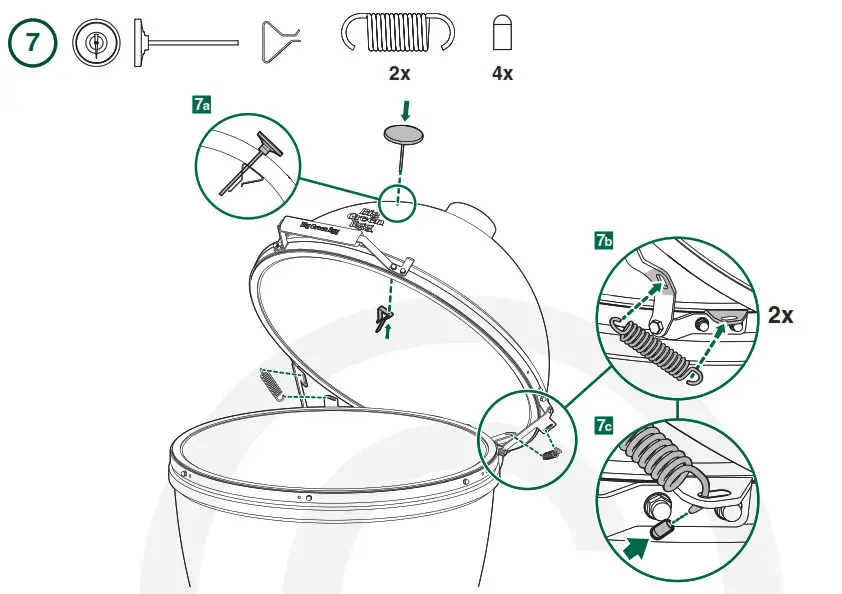 Big Green Egg 2XL EGG- 7