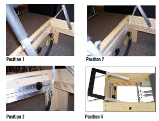 PEAK PILATES Artistry Total Workout System TWS- Footbar System