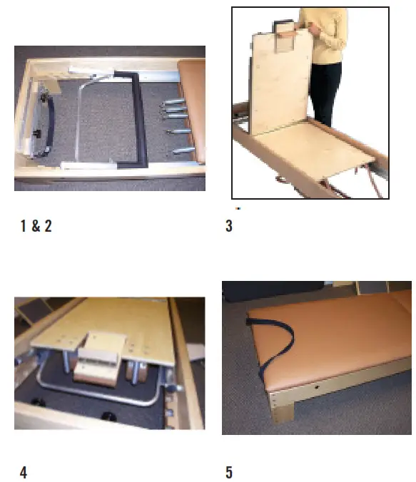 PEAK PILATES Artistry Total Workout System TWS- Hinged Carriage