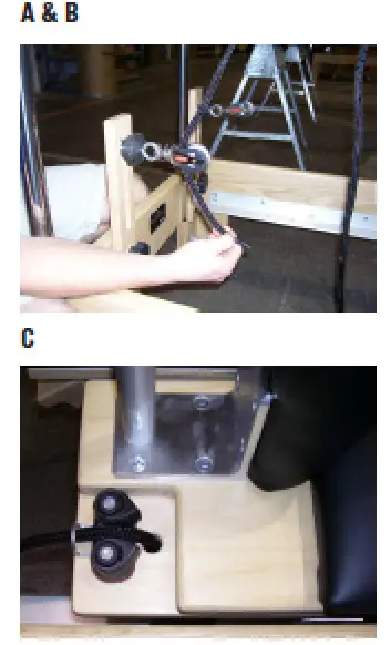 PEAK PILATES Artistry Total Workout System TWS- Installing the Ropes