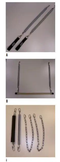 PEAK PILATES Artistry Total Workout System TWS- System Springs