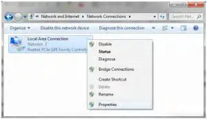 Direct connections or basic Ethernet networks
