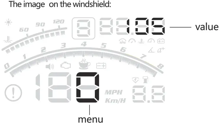 vjoychina HUD Connect the Car- Image
