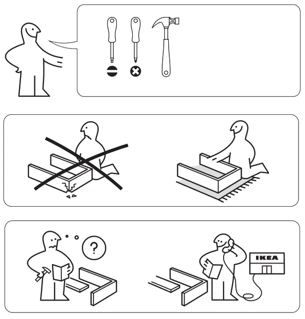 IKEA KOMPLEMENT- tools