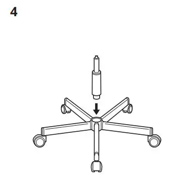 IKEA 503.394.14 MILLBERGET Swivel Chair fig6