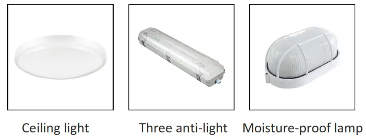 EasyDetek EDC212S-B Motions Sensor - Typical application products 1