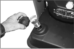 FILLING THE FUEL TANK