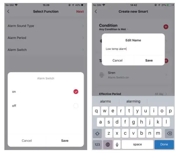 kogan KASNSRWFTHA Smarterhome Smart Temerature and Humidity Sensor - OPERATION 4