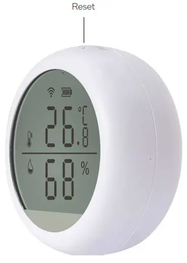 kogan KASNSRWFTHA Smarterhome Smart Temerature and Humidity Sensor - Reset