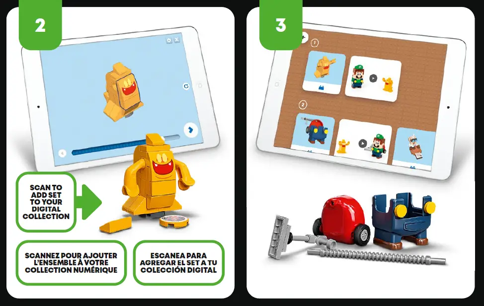 LEGO 71397 Luigi’s Mansion Lab and Poltergust Expansion Set FIG 3