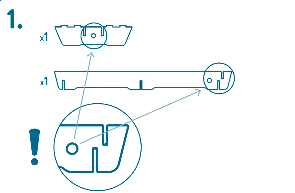 koala S KS D Double Timber Bed Base - fig1