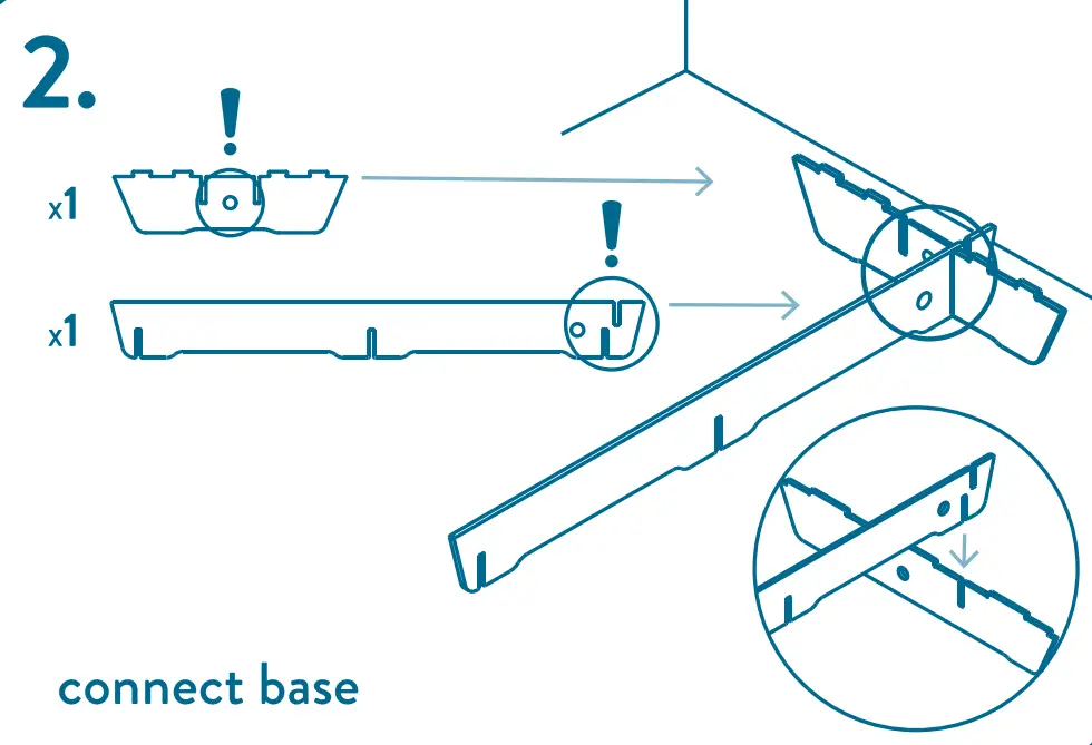 koala S KS D Double Timber Bed Base - fig2