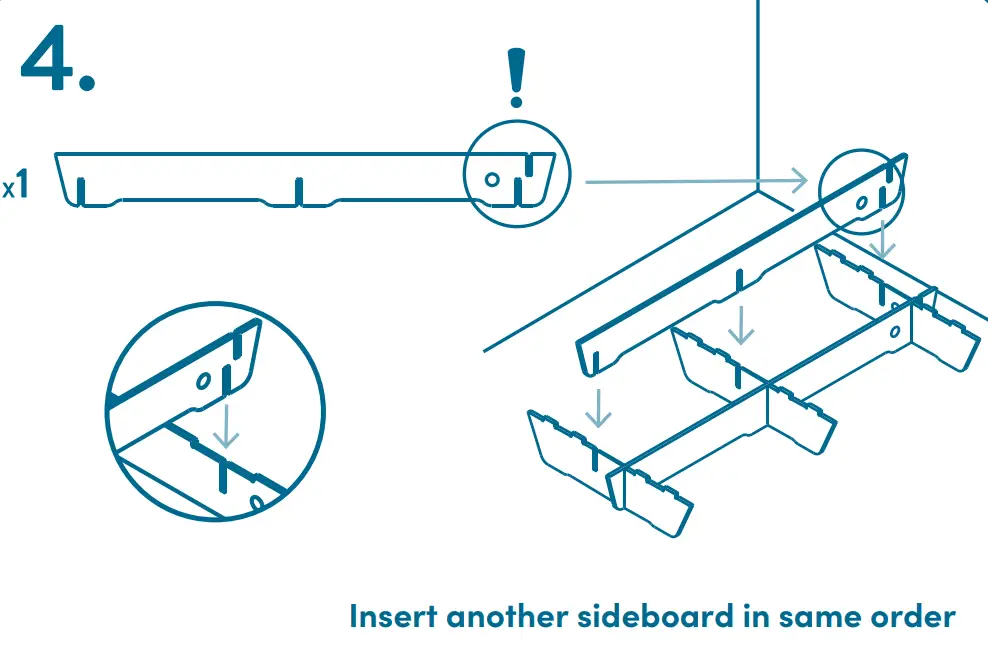 koala S KS D Double Timber Bed Base - fig4