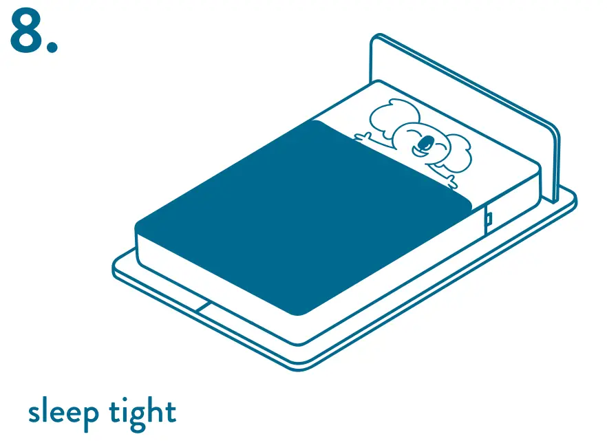 koala S KS D Double Timber Bed Base - fig8