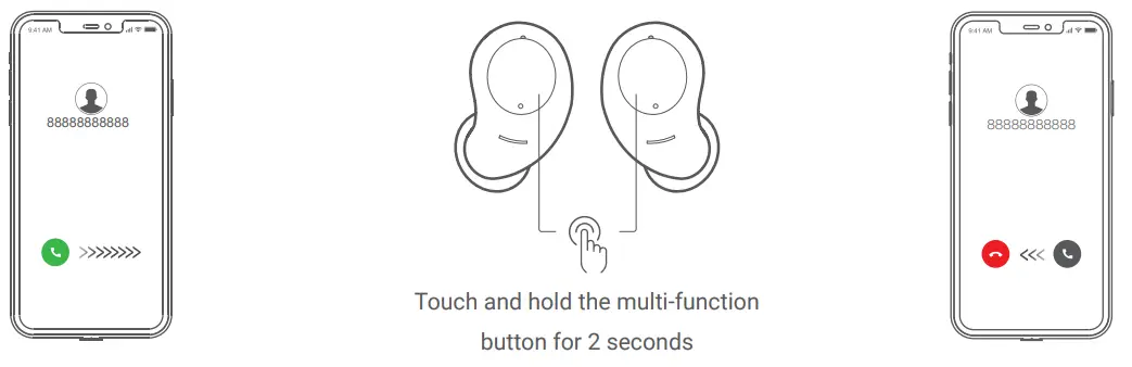 ACEFAST T7 Unrivalled True Wireless Stereo Earbuds Silver - calls2