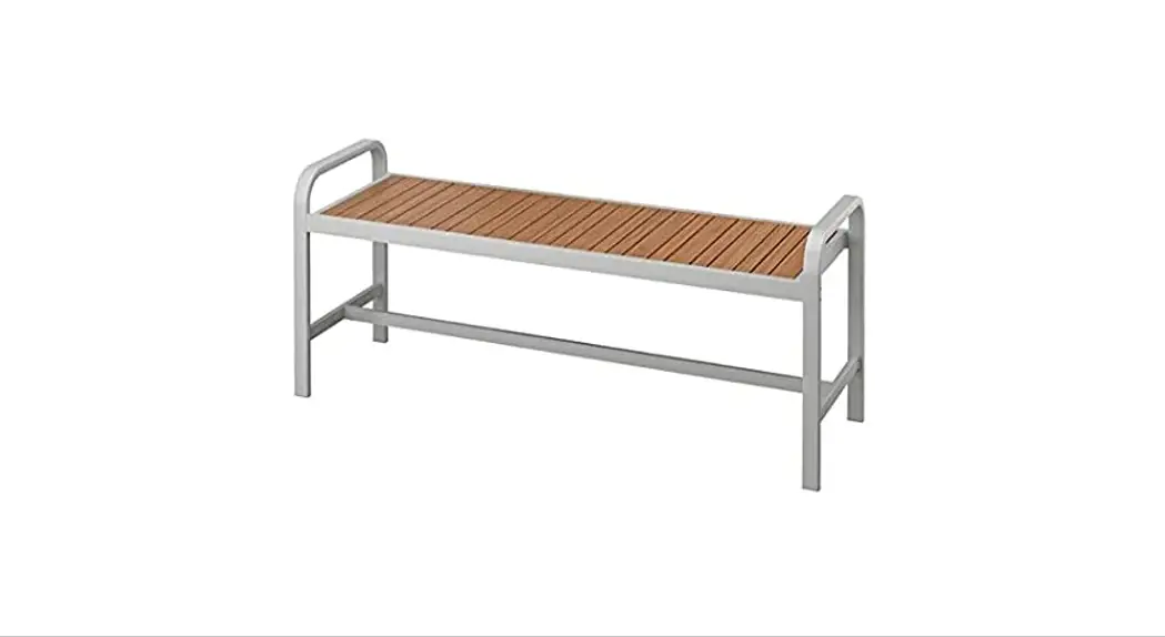 Ikea 504.019.86 Sjalland Outdoor Bench Instruction Manual