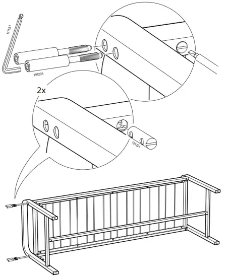 IKEA 504 019 86 SJALLAND Outdoor Bench - fig7