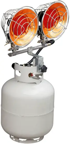 AVENGER FBDTP360-1 360-Degree Infrared Tank Top Propane Heater