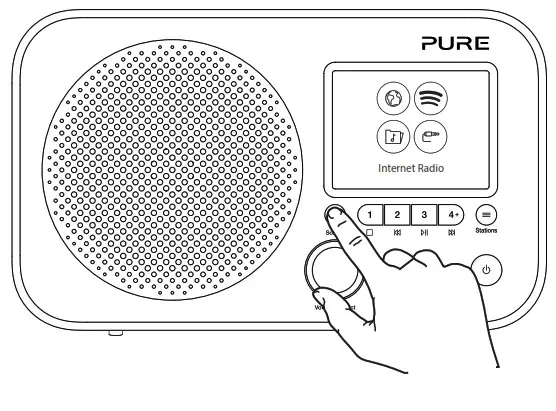 PURE 154117 Elan IR3 Portable Internet Radio - Quick Setup 4