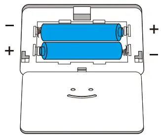 Download App and install the batteries