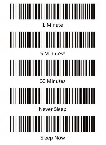 Sleep Time Settings