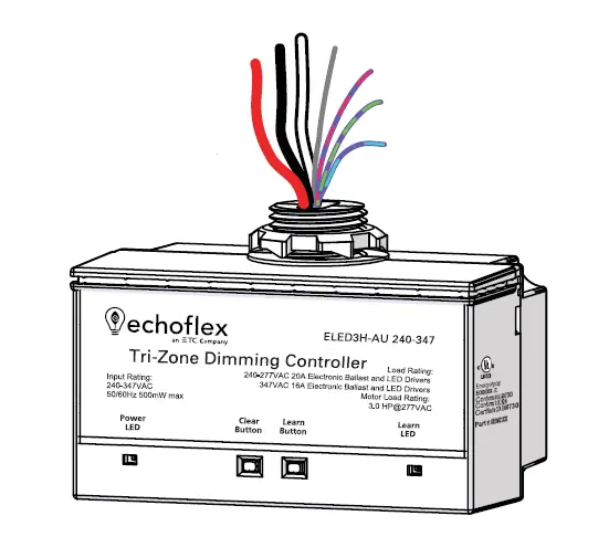 echoflex-ELED3-Tri-Zone-Dimming-Controller-image