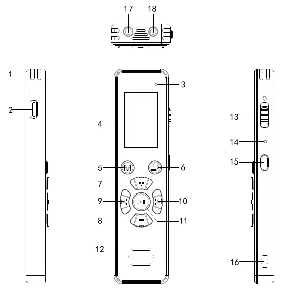 aomago-V619-Digital-Voice-Recorder-fig-1
