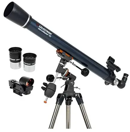 CELESTRON 21062 AstroMaster 70EQ Refractor Telescope