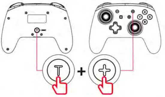 NEXIGO NS32 Wireless Controller for Switch - button15