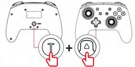 NEXIGO NS32 Wireless Controller for Switch - button18